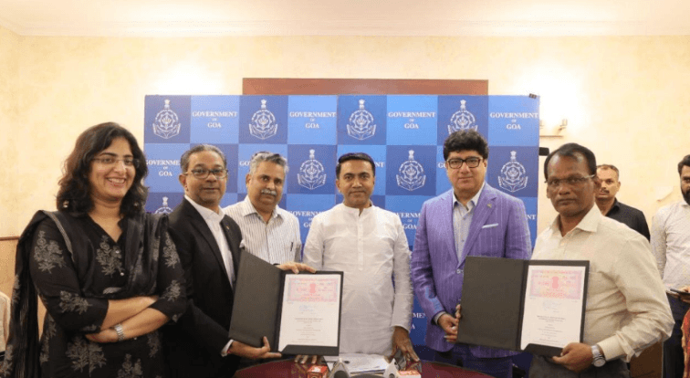 IHCL and Ministry of Skill development & Entrepreneurship sign an Mou for hospitality skill development centre in Goa